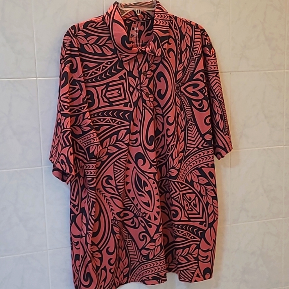 Dri-fit material Aloha shirt